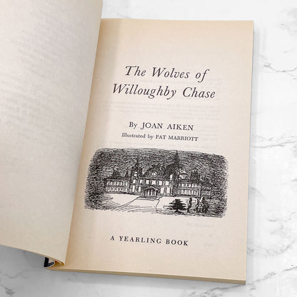 The Wolves of Willoughby Chase by Joan Aiken [TRADE PAPERBACK] 1987 • Dell-Yearling • Mint