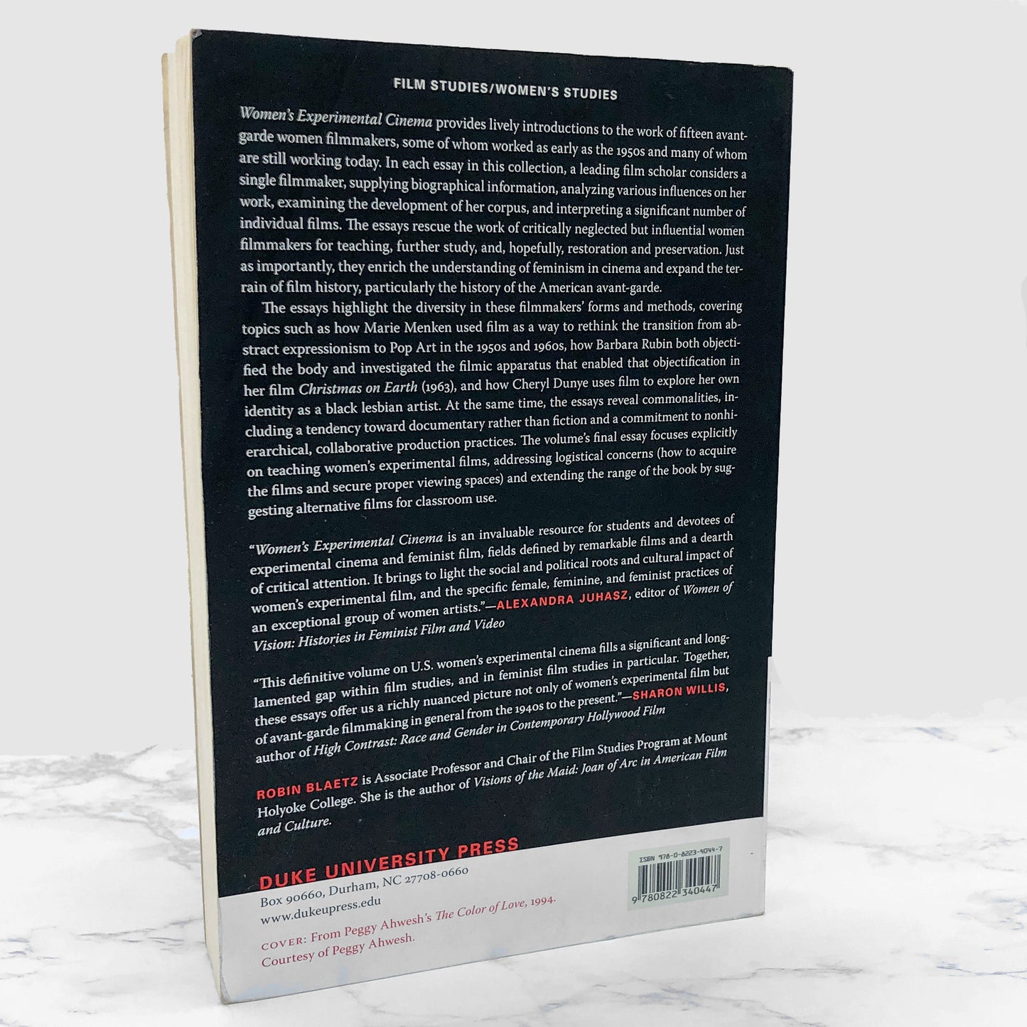 Women's Experimental Cinema: Critical Frameworks by Robin Blaetz [TRADE PAPERBACK] 2007