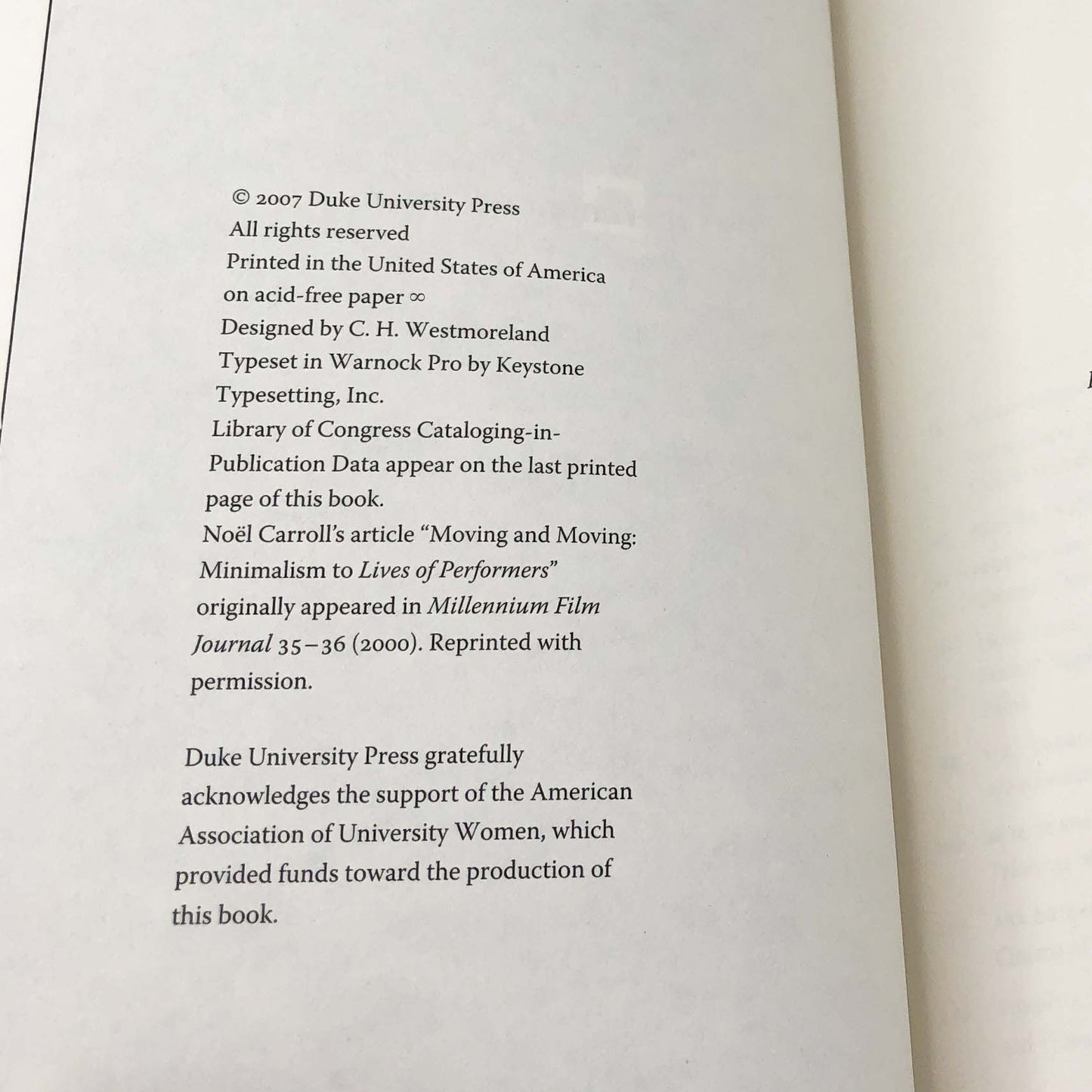 Women's Experimental Cinema: Critical Frameworks by Robin Blaetz [TRADE PAPERBACK] 2007