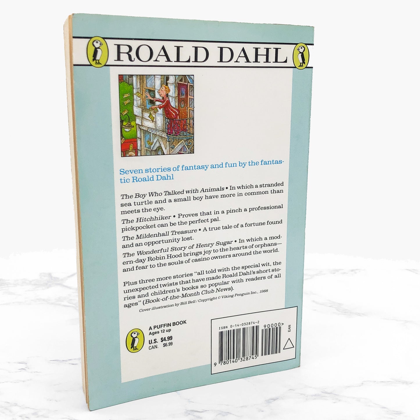 The Wonderful Story of Henry Sugar and Six More by Roald Dahl [TRADE PAPERBACK] 1988