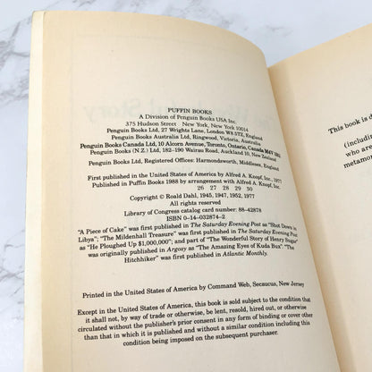 The Wonderful Story of Henry Sugar and Six More by Roald Dahl [TRADE PAPERBACK] 1988