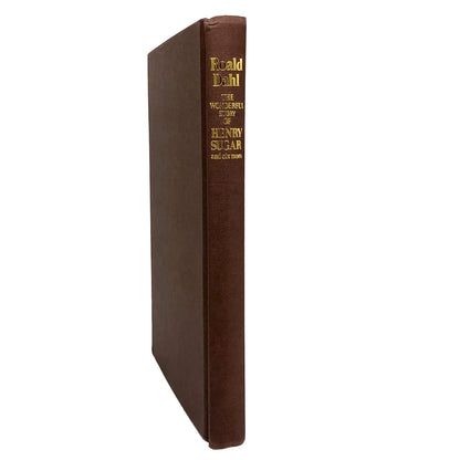 The Wonderful Story of Henry Sugar & Six More by Roald Dahl [U.K. FIRST EDITION] 1977 • Jonathan Cape