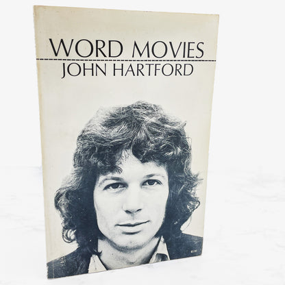 Word Movies by John Hartford [FIRST EDITION] 1971 • Doubleday