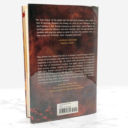 World War Z by Max Brooks [FIRST EDITION] 2006 • Crown