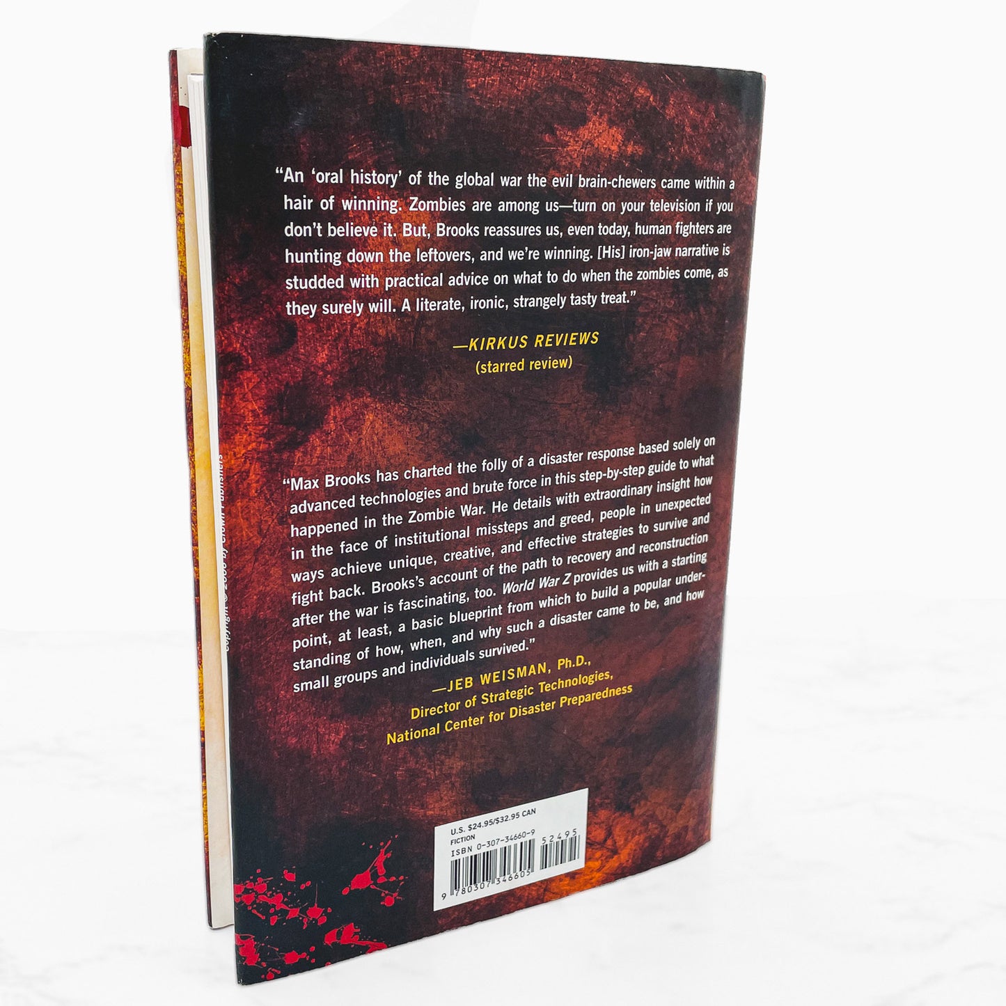 World War Z by Max Brooks [FIRST EDITION] 2006 • Crown