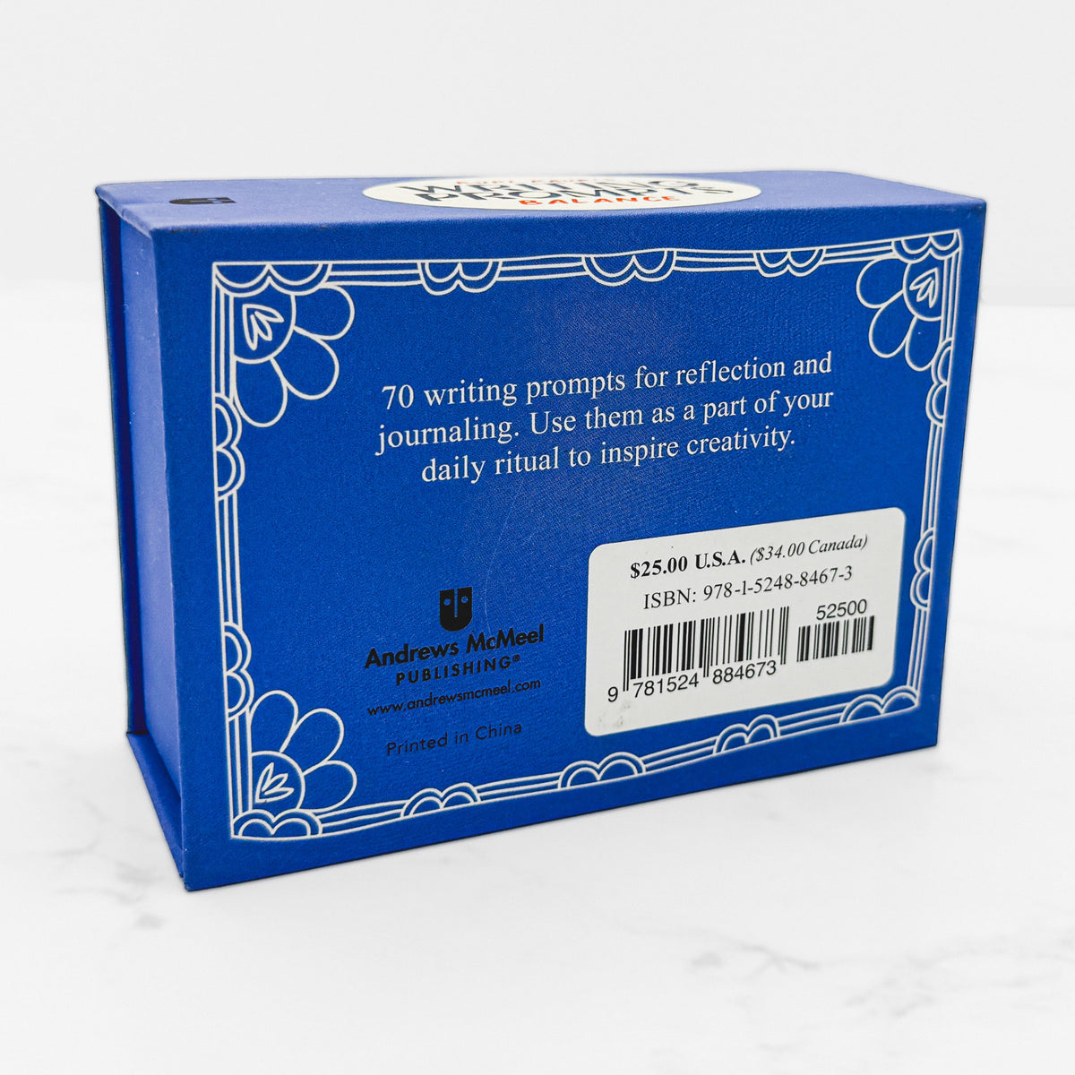 Rupi Kaur's Writing Prompts: Balance [BOXED CARD DECK] 2023 • Andrews McMeel