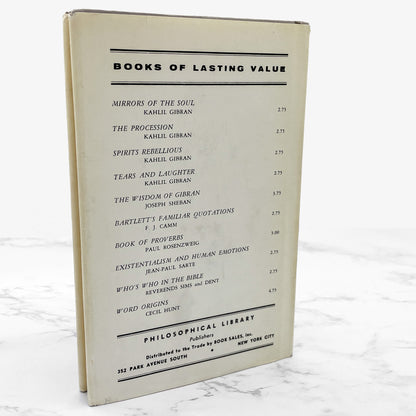 The Wisdom of Thoreau by Henry David Thoreau [FIRST EDITION] 1967 • Philosophical Library