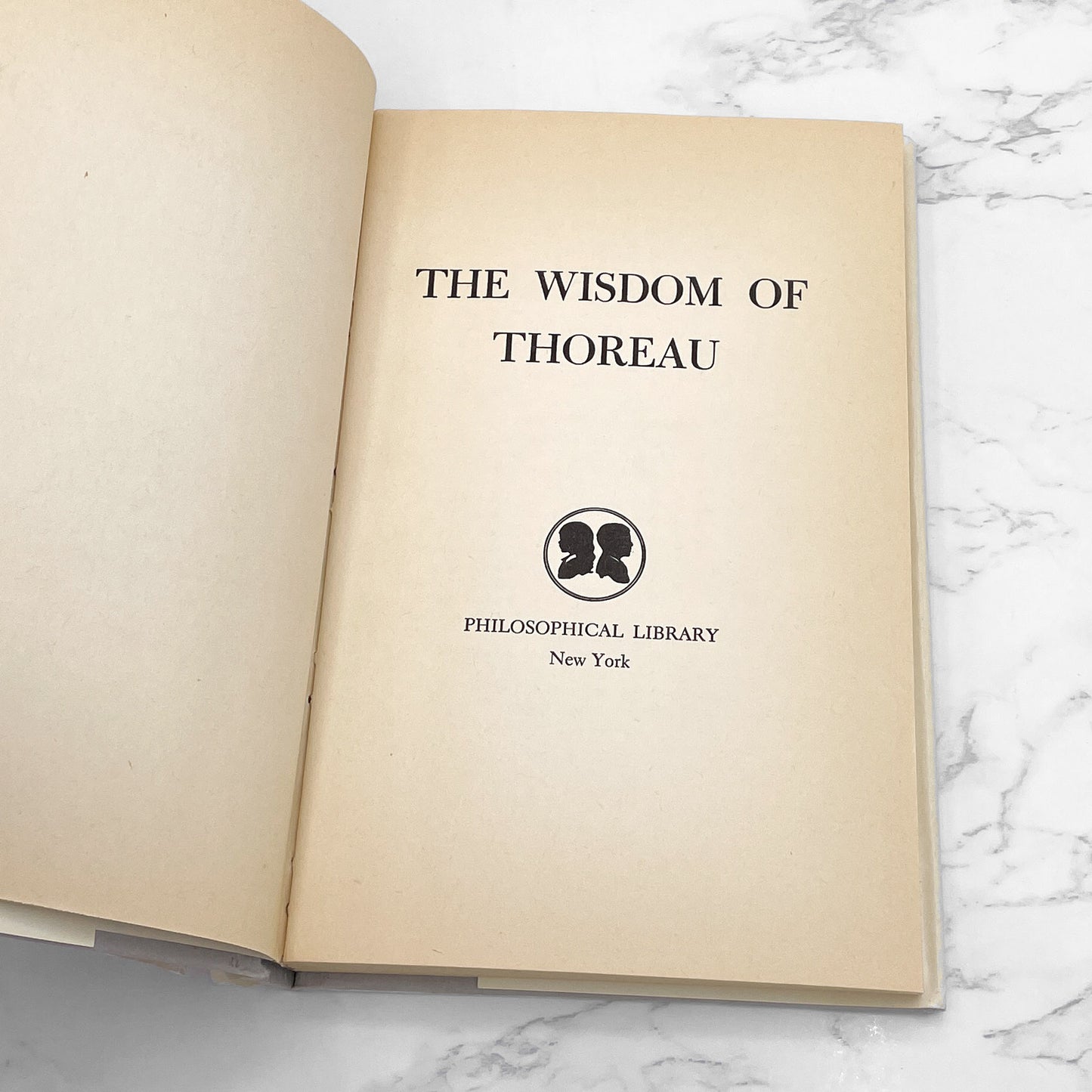 The Wisdom of Thoreau by Henry David Thoreau [FIRST EDITION] 1967 • Philosophical Library
