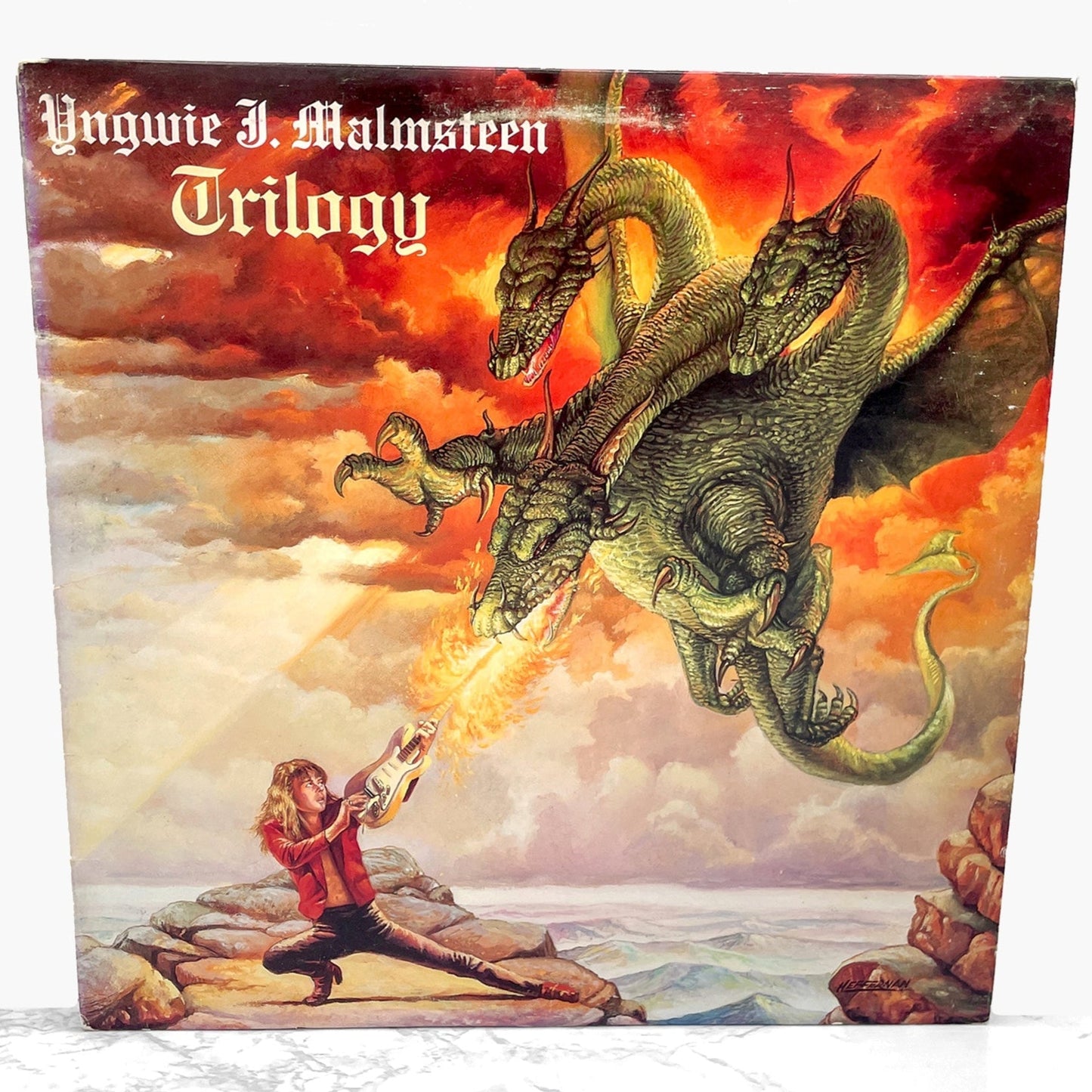 Yngwie J. Malmsteen – Trilogy [VINYL LP] 1986 • Original Pressing! • Polydor