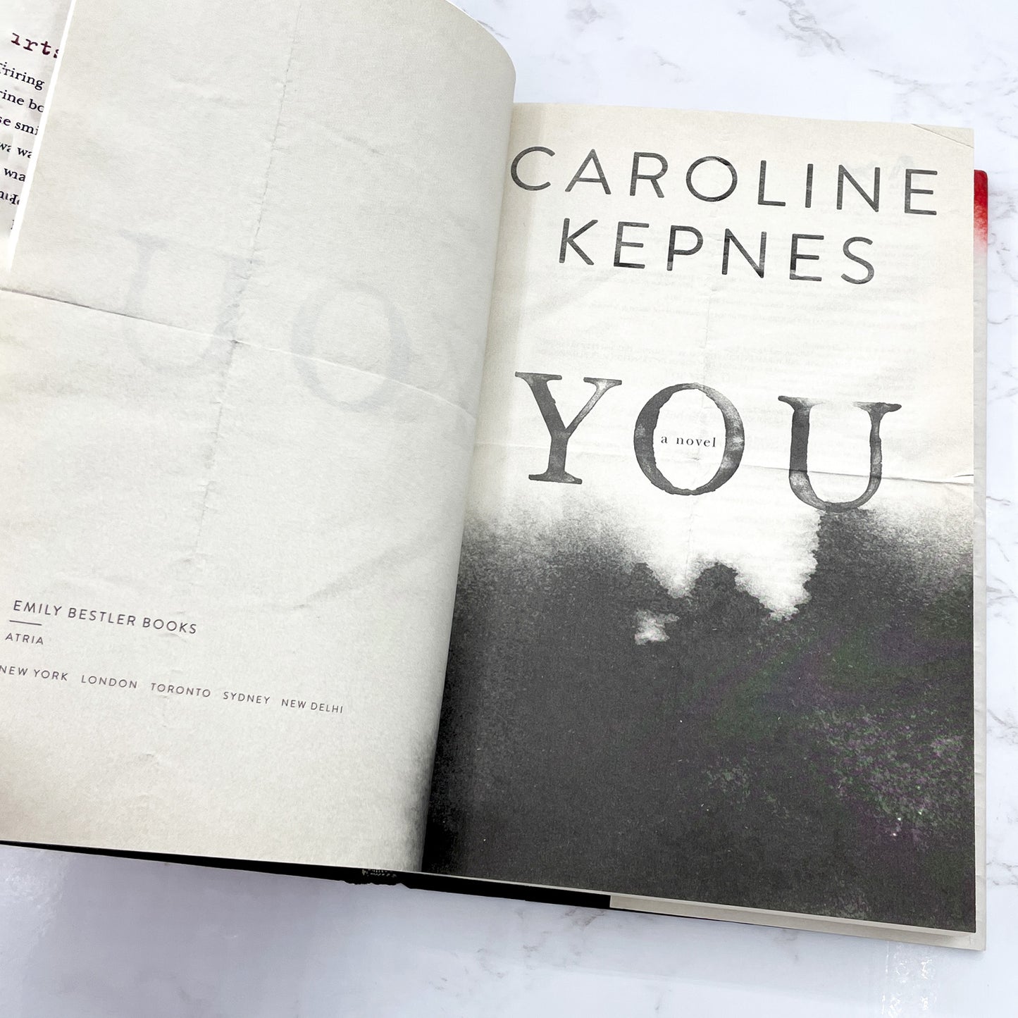 You by Caroline Kepnes [FIRST EDITION • FIRST PRINTING] 2014 • Atria