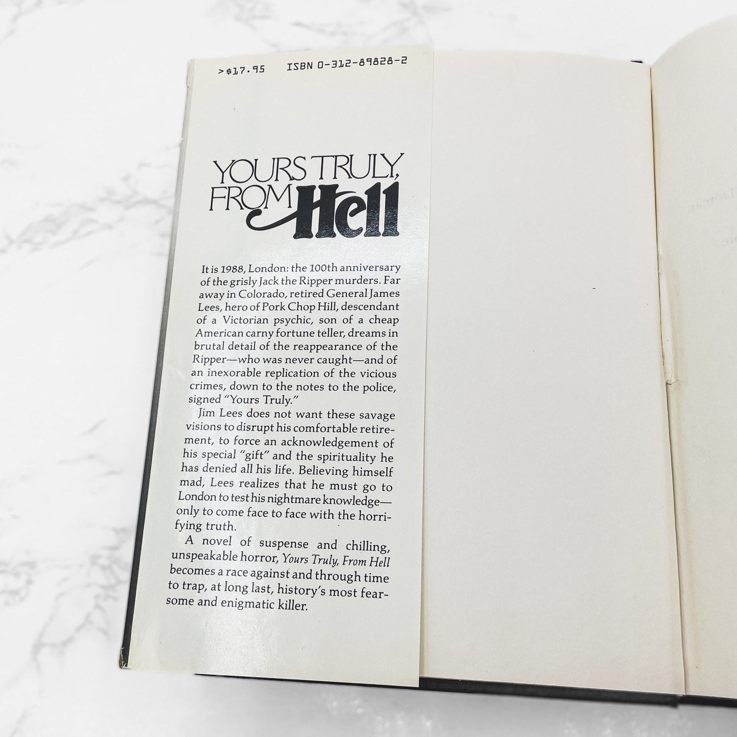 Yours Truly, From Hell by Terrence Lore Smith [FIRST EDITION • FIRST PRINTING] 1987