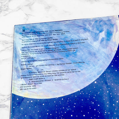 Zenon - Girl of the 21st Century by Marilyn Sadler [FIRST EDITION • FIRST PRINTING] 1996 • Simon & Schuster