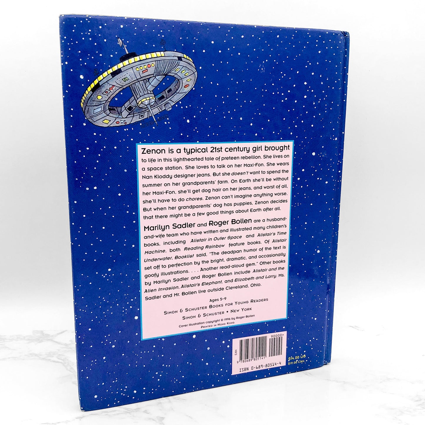 Zenon - Girl of the 21st Century by Marilyn Sadler [FIRST EDITION • FIRST PRINTING] 1996 • Simon & Schuster