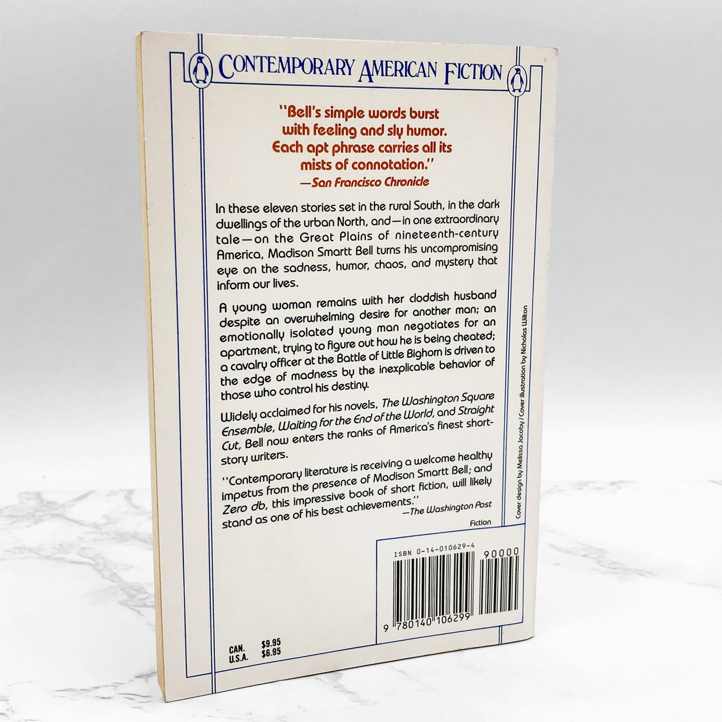 ZERO db + Other Stories by Madison Smartt Bell [FIRST PAPERBACK PRINTING] 1988 • Penguin