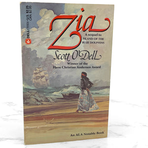 Zia by Scott O'Dell [1984 PAPERBACK] Dell • Laurel-Leaf