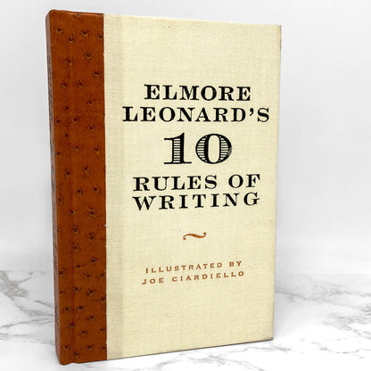 Elmore Leonard's 10 Rules of Writing [FIRST EDITION / FIRST PRINTING]