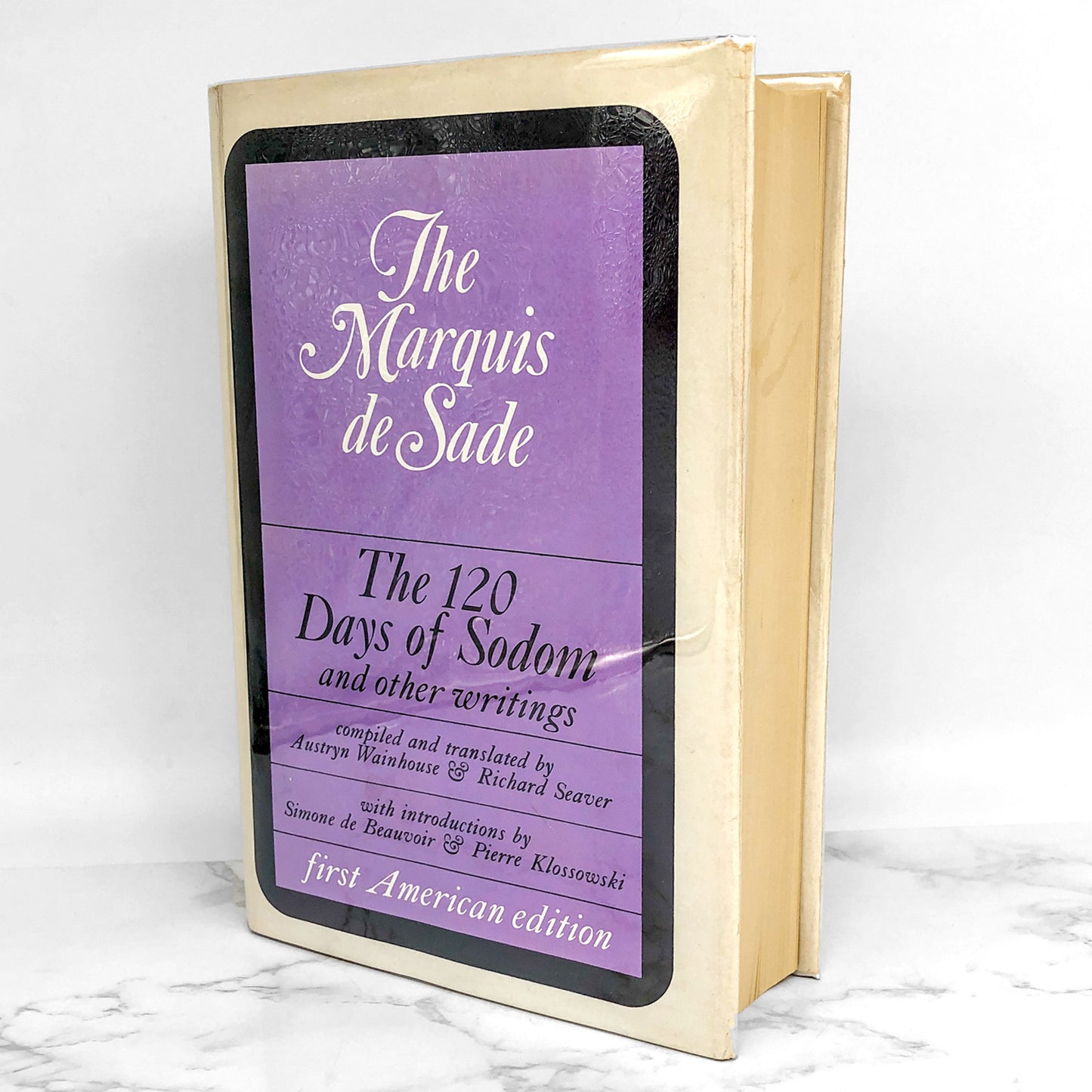 The 120 Days of Sodom & Other Writings by The Marquis de Sade [FIRST AMERICAN EDITION] 1966