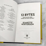 12 Bytes by Jeanette Winterson SIGNED! [U.K. FIRST EDITION] 2021