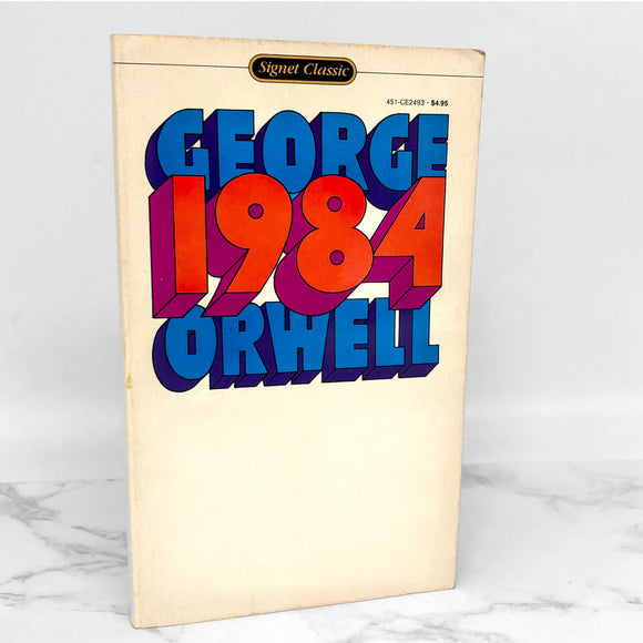 1984 by George Orwell [VINTAGE 1984 PAPERBACK]