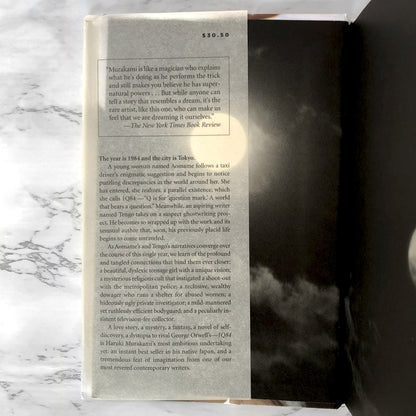 1Q84 by Haruki Murakami [U.S. FIRST EDITION] 2011 • 4th Printing ❧ Knopf