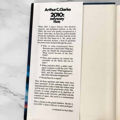 2010: Odyssey Two by Arthur C. Clarke [BOOK CLUB EDITION / 1982]