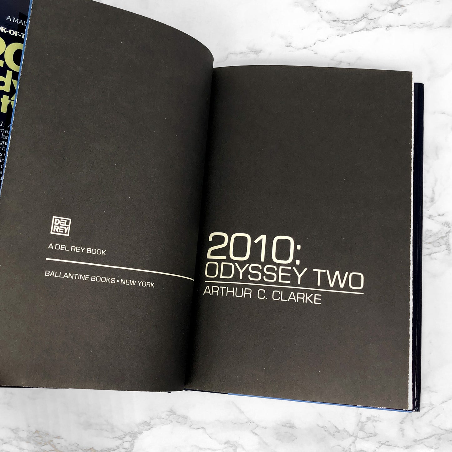 2010 : Odyssey Two by Arthur C. Clarke [FIRST EDITION • FIRST PRINTING] 1982