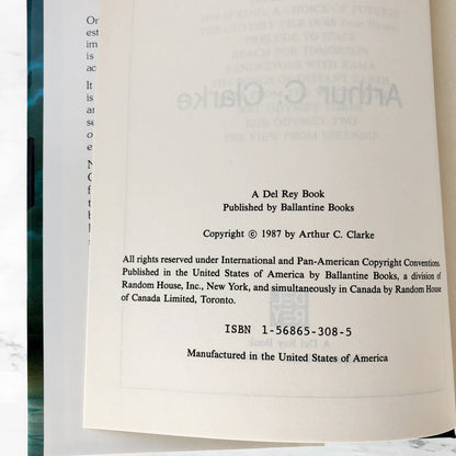 2061: Odyssey Three by Arthur C. Clarke [BOOK CLUB EDITION / 1987]