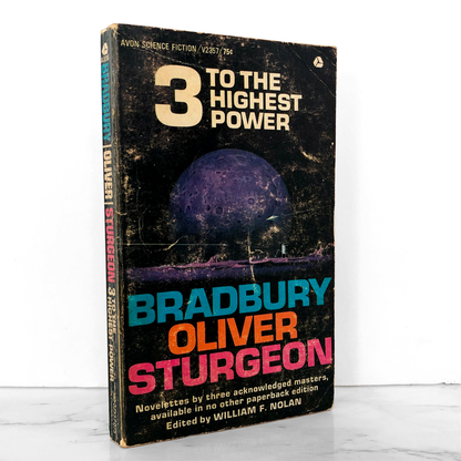 3 To the Highest Power by Ray Bradbury, Chad Oliver & Theodore Sturgeon [1968 PAPERBACK]