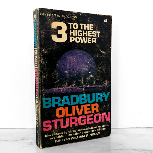 3 To the Highest Power by Ray Bradbury, Chad Oliver & Theodore Sturgeon [1968 PAPERBACK]