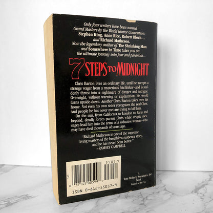 7 Steps to Midnight by Richard Matheson [FIRST PAPERBACK PRINTING]