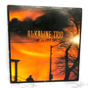 Alkaline Trio - Maybe I'll Catch Fire [FIRST PRESSING!] Vinyl LP • 2000 • Asian Man Records • 1/1000