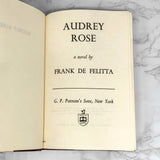 Audrey Rose by Frank De Felitta [1975 HARDCOVER]