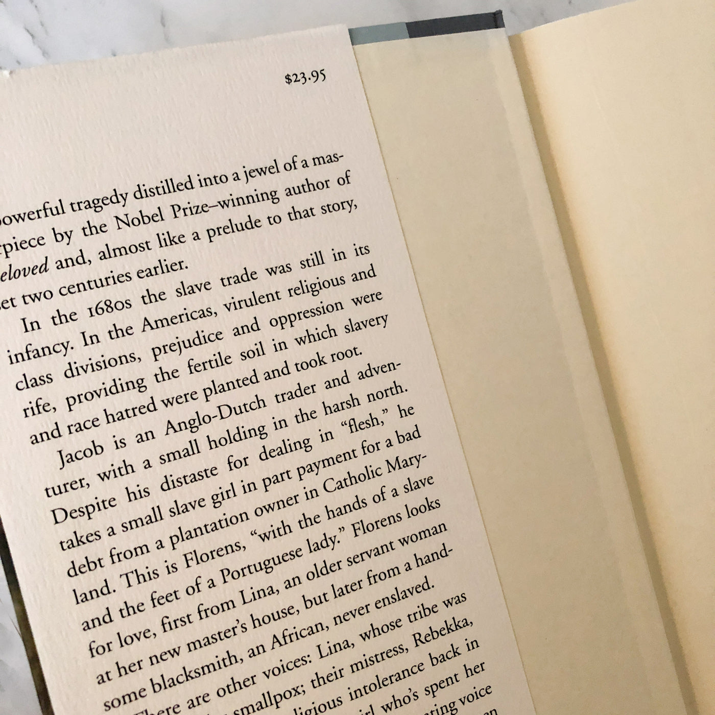 A Mercy by Toni Morrison [FIRST EDITION / FIRST PRINTING]