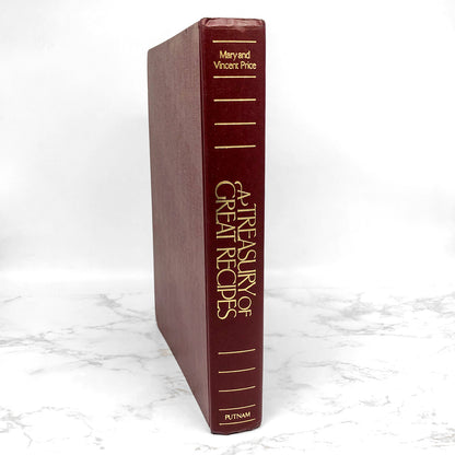 A Treasury of Great Recipes by Vincent Price & Mary Price [HARDCOVER RE-ISSUE] 1983 • G.P. Putnam