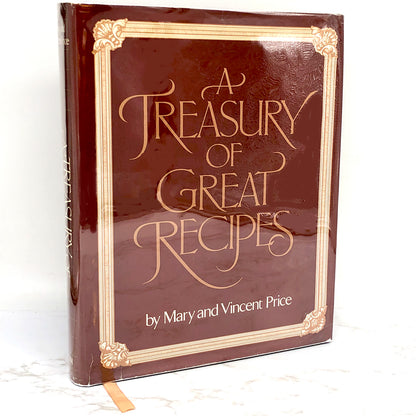 A Treasury of Great Recipes by Vincent Price & Mary Price [HARDCOVER RE-ISSUE] 1983 • G.P. Putnam