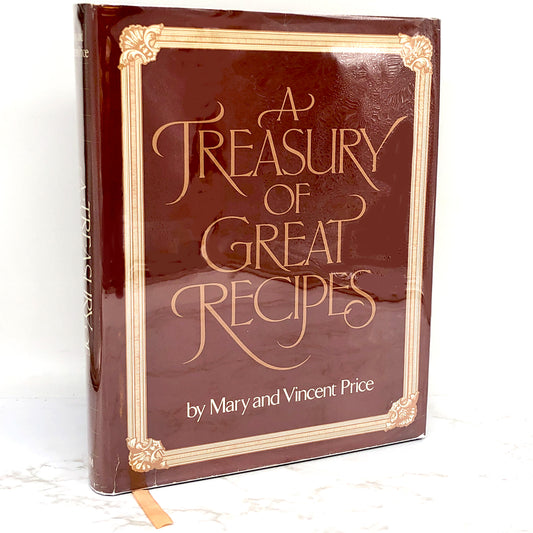 A Treasury of Great Recipes by Vincent Price & Mary Price [HARDCOVER RE-ISSUE] 1983 • G.P. Putnam