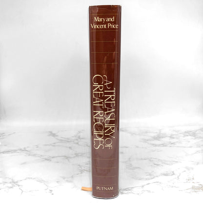 A Treasury of Great Recipes by Vincent Price & Mary Price [HARDCOVER RE-ISSUE] 1983 • G.P. Putnam