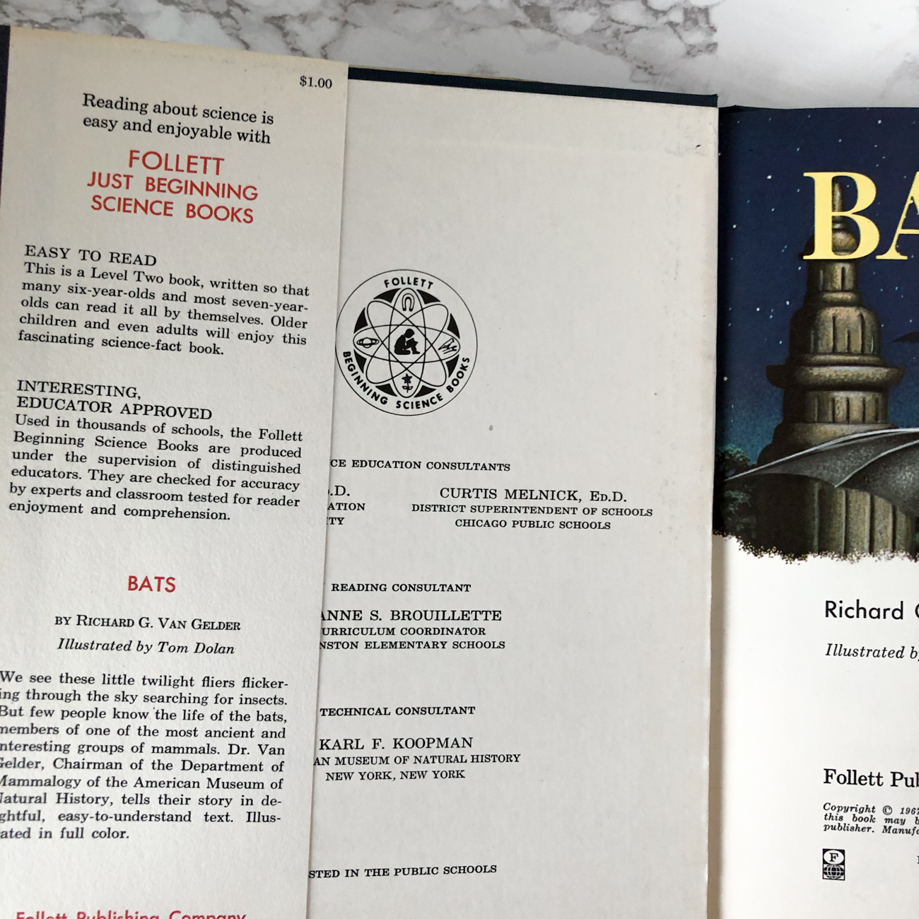 Bats by Richard G Van Gelder & Tom Dolan [FIRST EDITION] - Bookshop Apocalypse