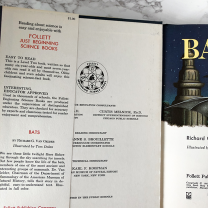 Bats by Richard G Van Gelder & Tom Dolan [FIRST EDITION] - Bookshop Apocalypse