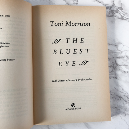 The Bluest Eye by Toni Morrison [1994 TRADE PAPERBACK] - Bookshop Apocalypse