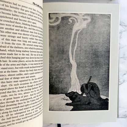 The Call of the Wild & White Fang by Jack London [ILLUSTRATED HARDCOVER] 1985