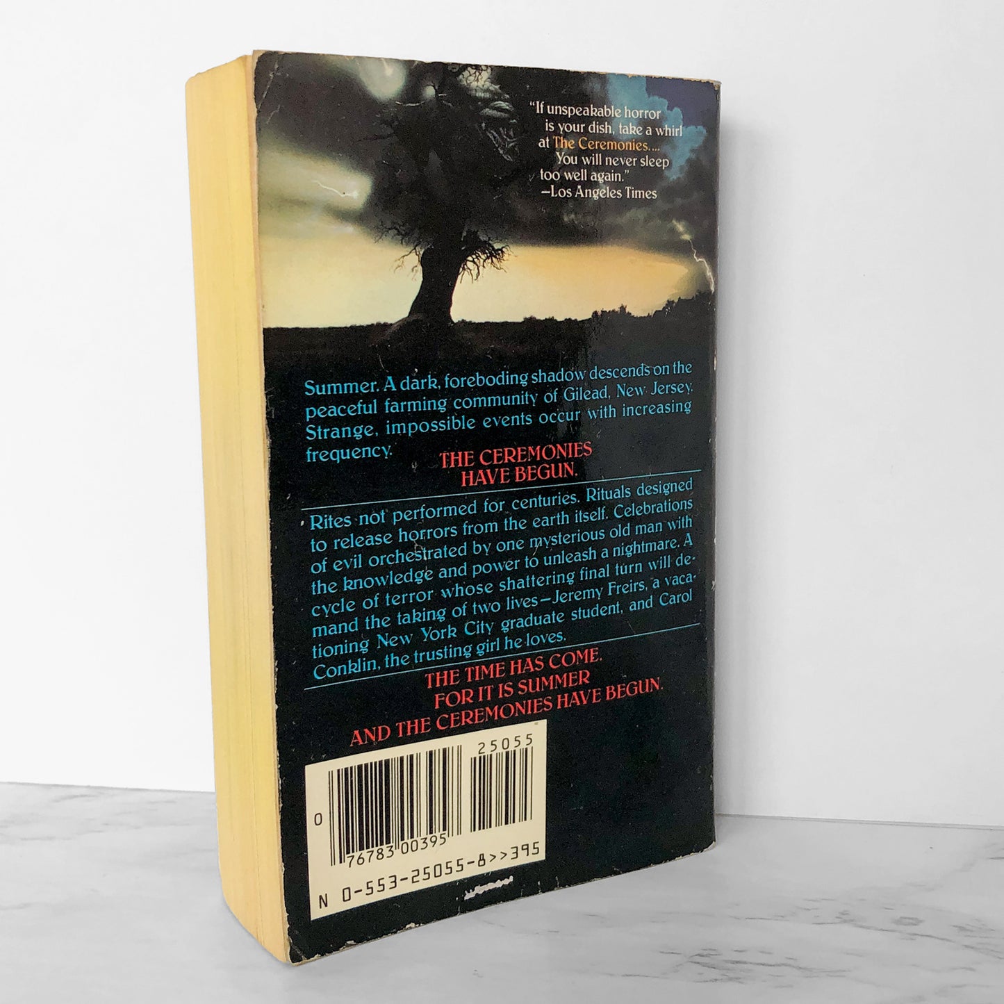 The Ceremonies by T.E.D. Klein [FIRST PAPERBACK PRINTING] 1985