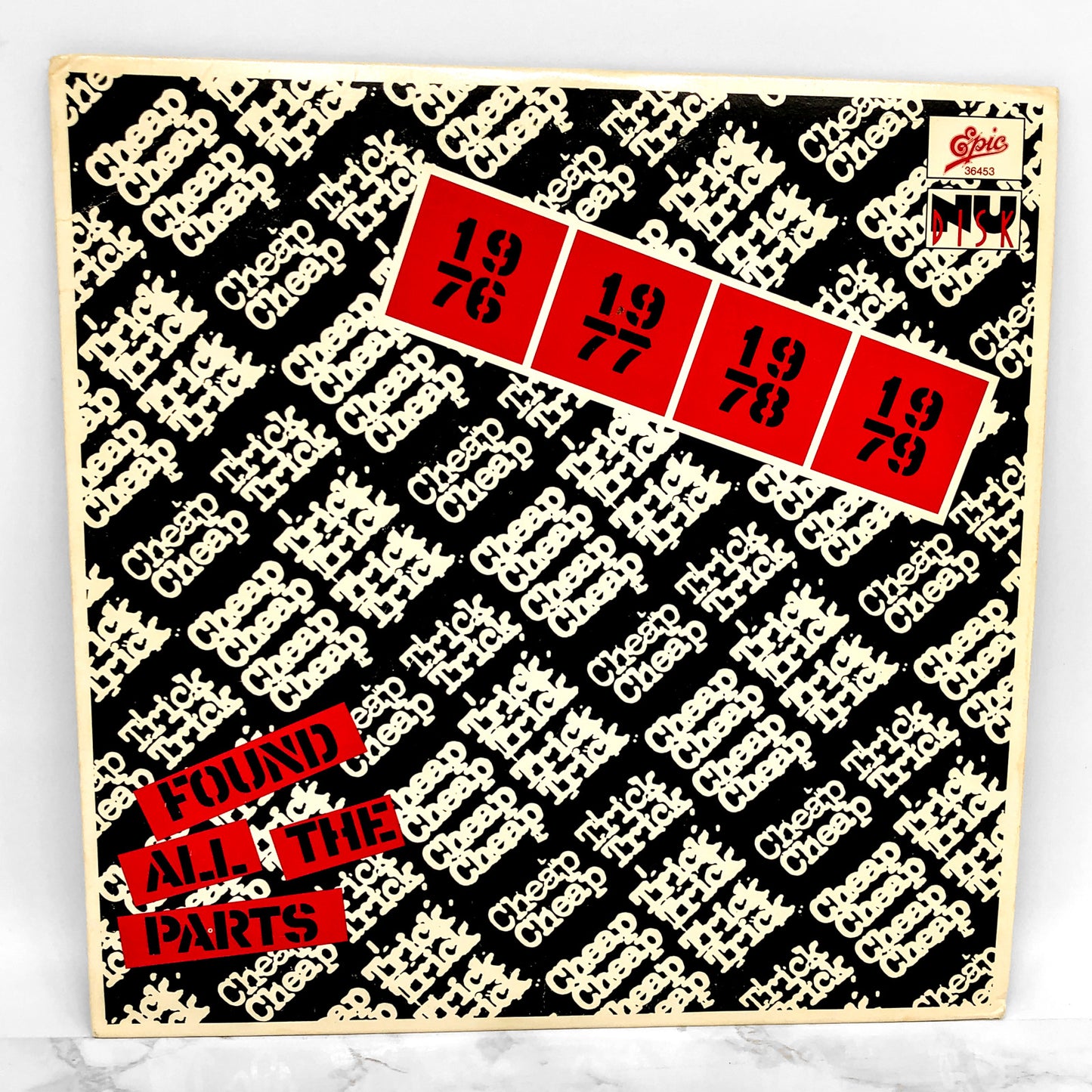 Cheap Trick – Found All The Parts [10" VINYL EP] 1980 • Epic Records