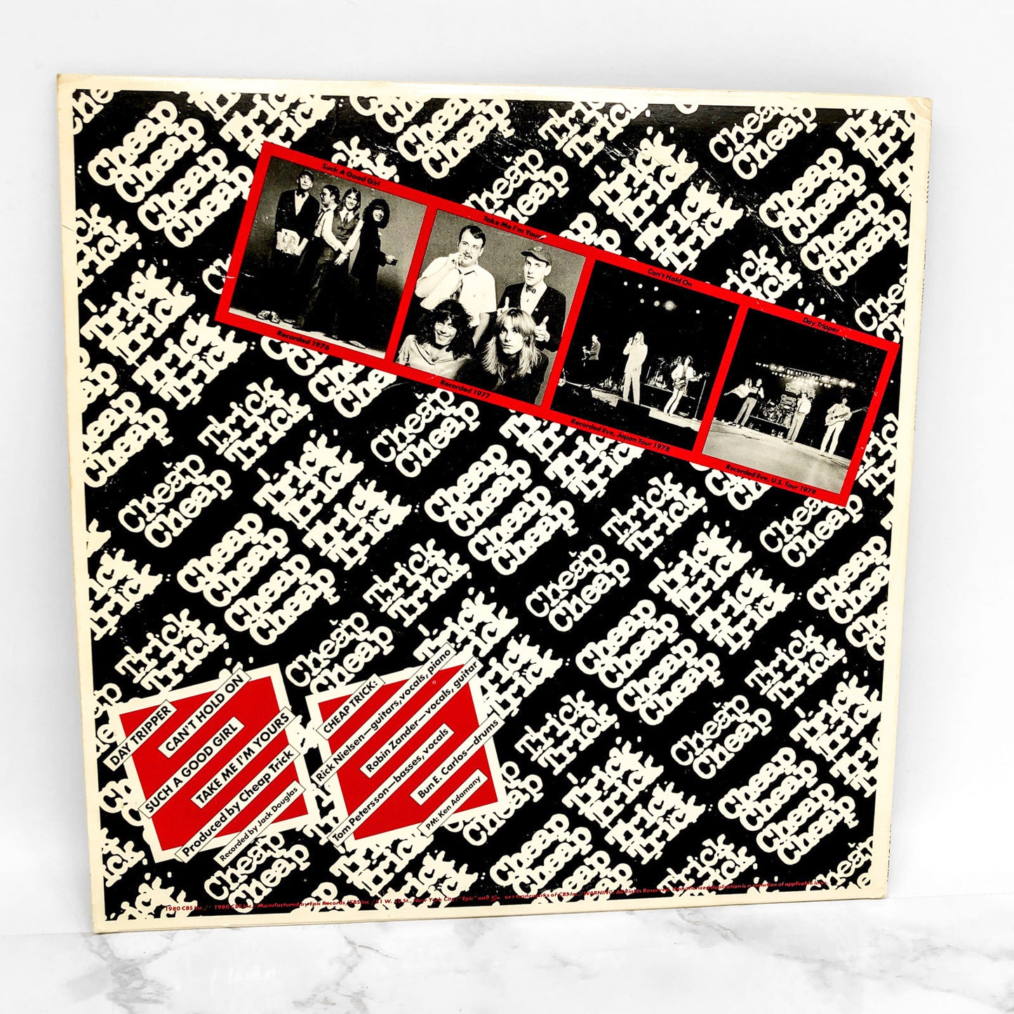 Cheap Trick – Found All The Parts [10" VINYL EP] 1980 • Epic Records