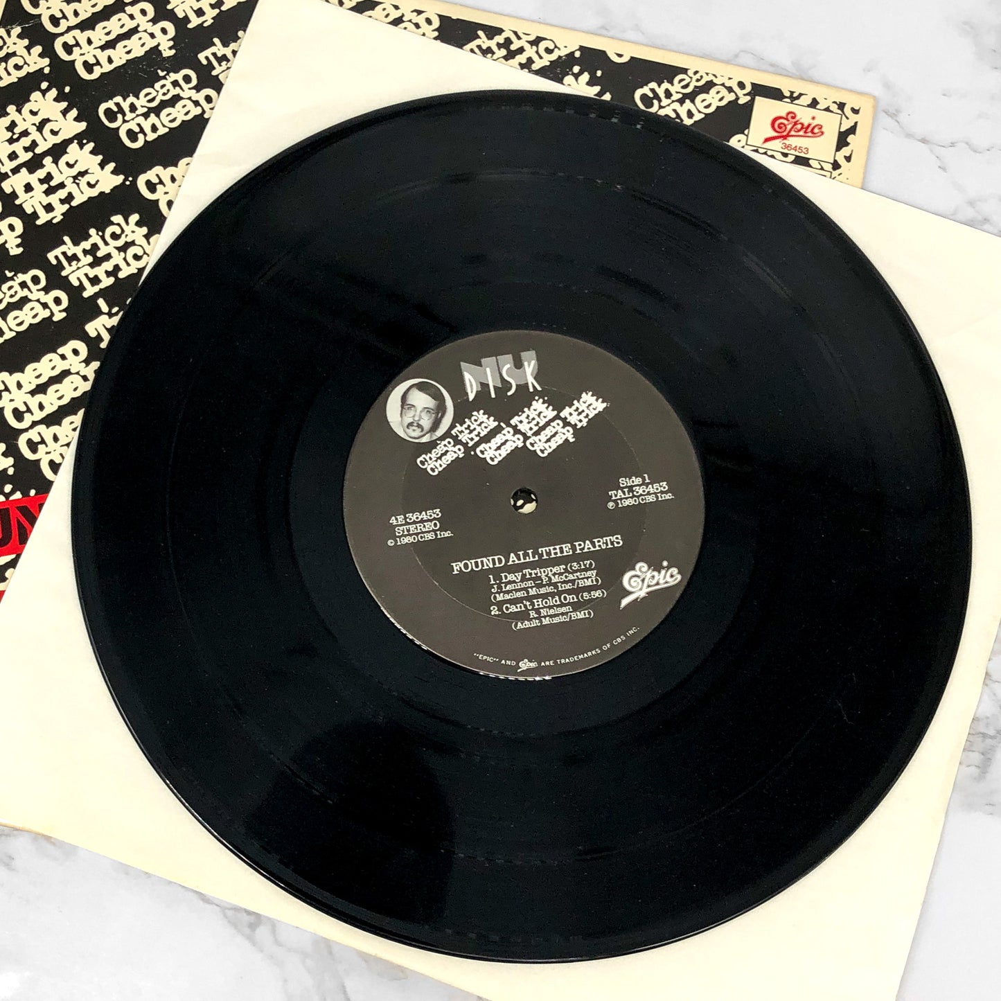 Cheap Trick – Found All The Parts [10" VINYL EP] 1980 • Epic Records