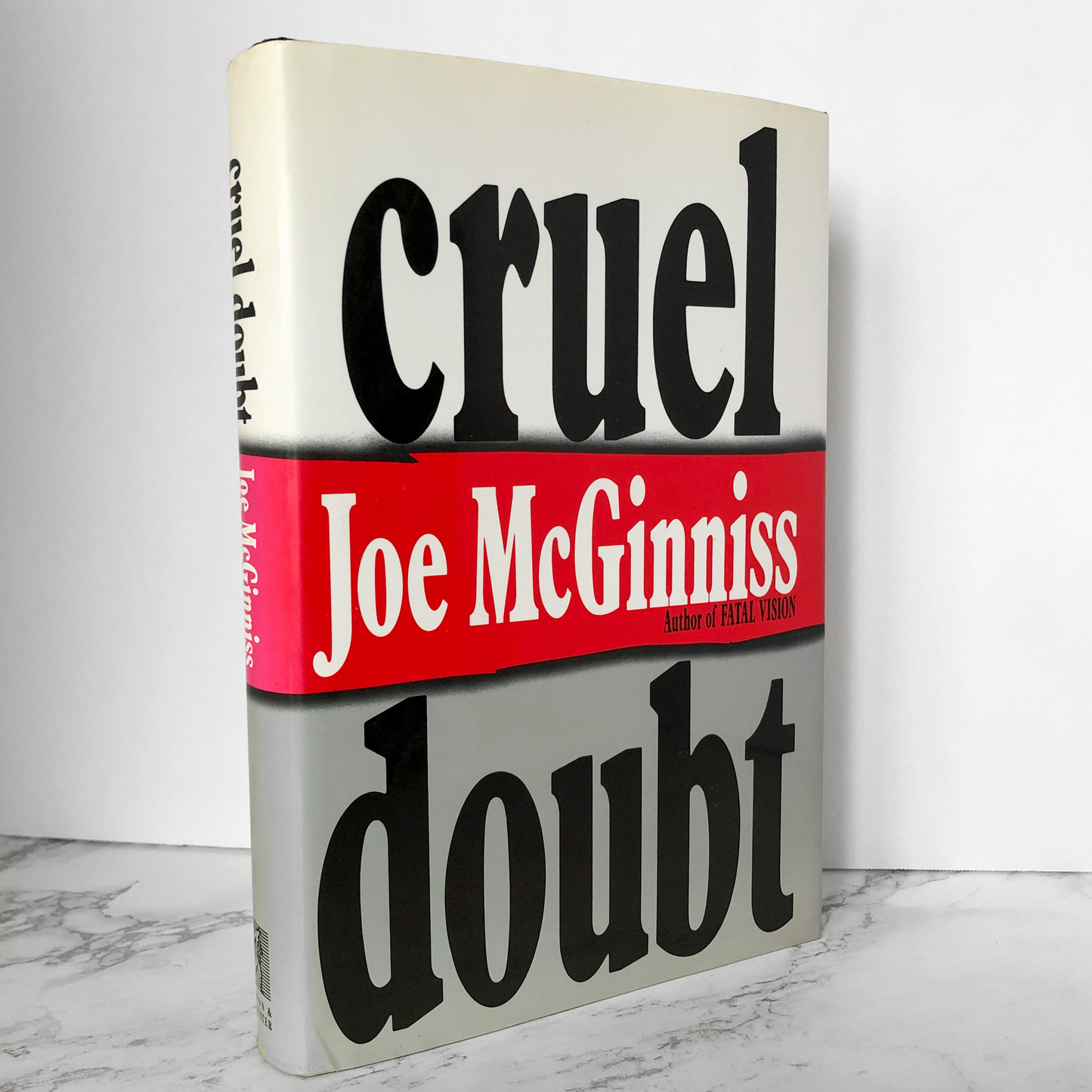 Cruel Doubt by Joe McGinniss [FIRST EDITION / 1991] - Bookshop Apocalypse