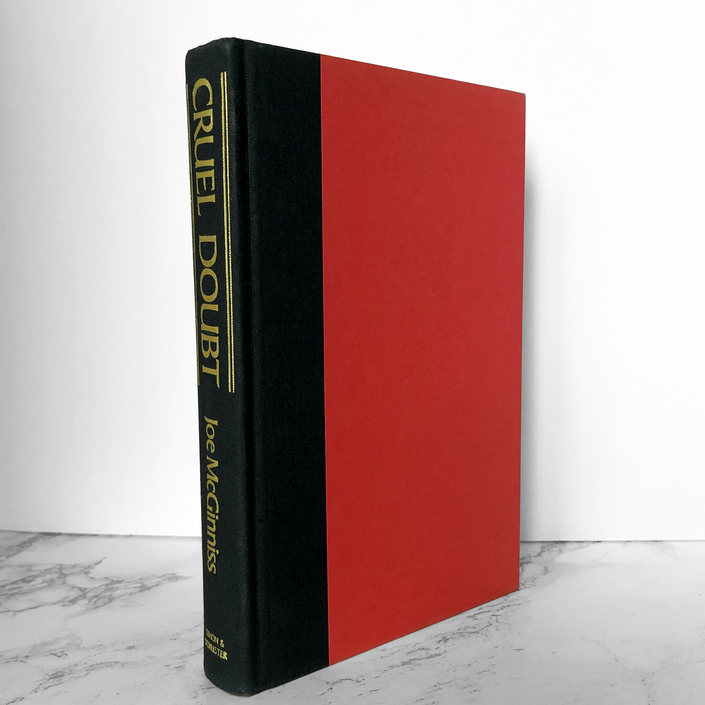 Cruel Doubt by Joe McGinniss [FIRST EDITION / 1991] - Bookshop Apocalypse