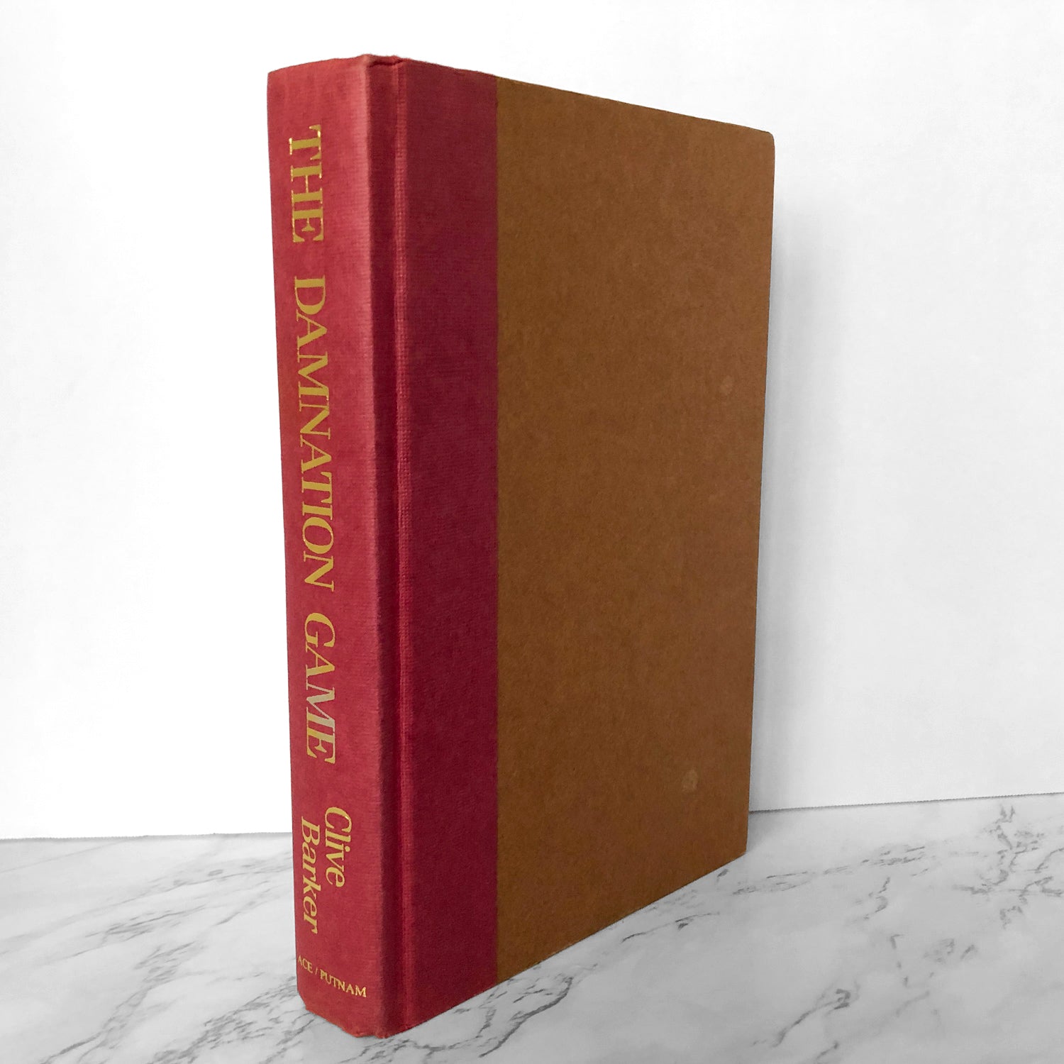 The Damnation Game by Clive Barker [SIGNED FIRST EDITION] - Bookshop Apocalypse