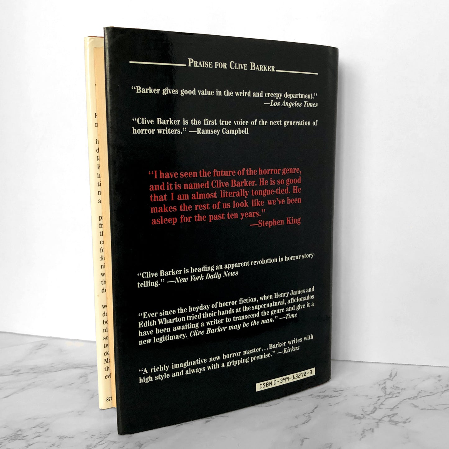 The Damnation Game by Clive Barker [SIGNED FIRST EDITION] - Bookshop Apocalypse