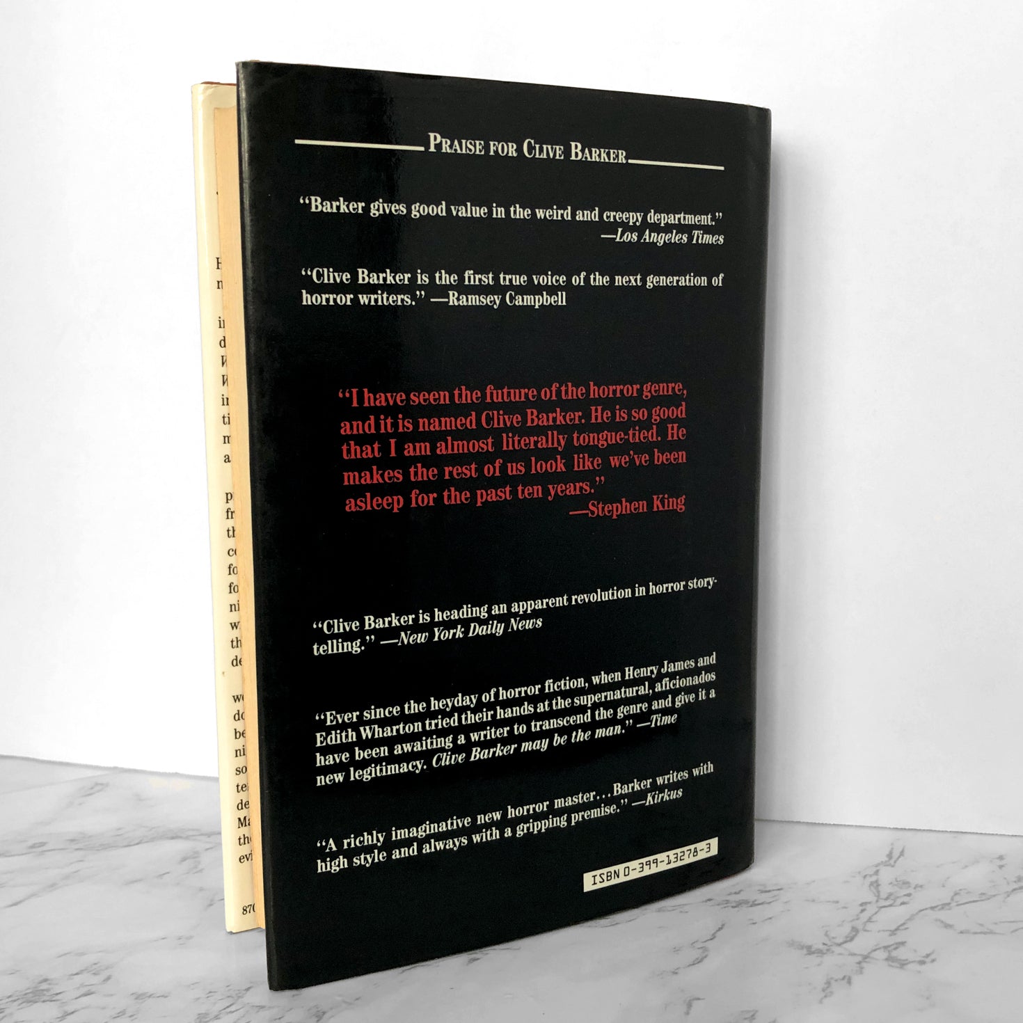 The Damnation Game by Clive Barker [SIGNED FIRST EDITION] - Bookshop Apocalypse